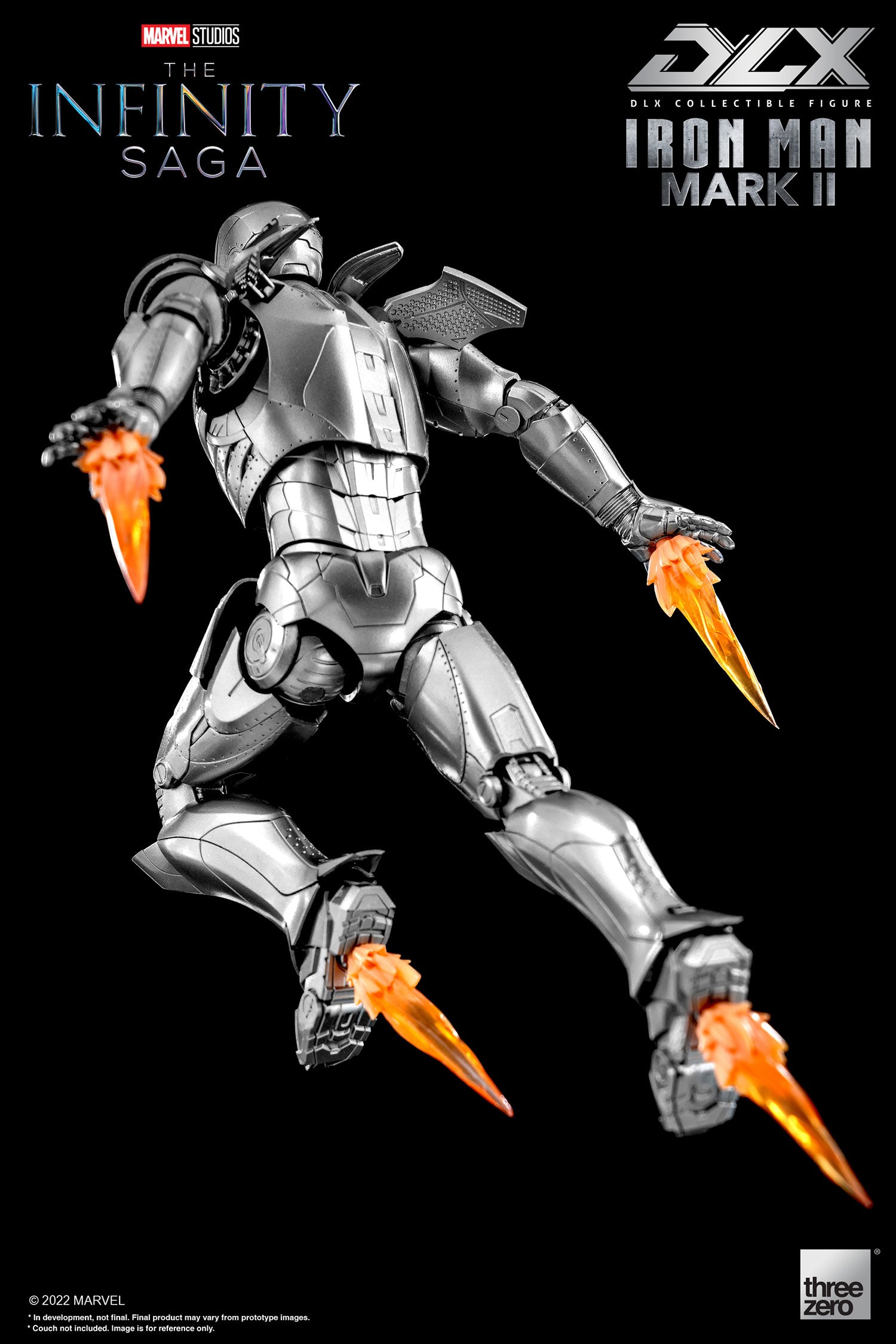 Threezero - Marvel Infinity Saga Deluxe Iron Man Mark 2 Action Figure