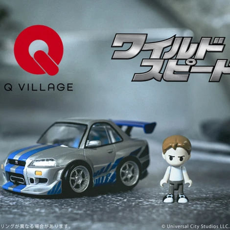 QV-02 Fast & Furious NISSAN SKYLINE GT-R (R34)