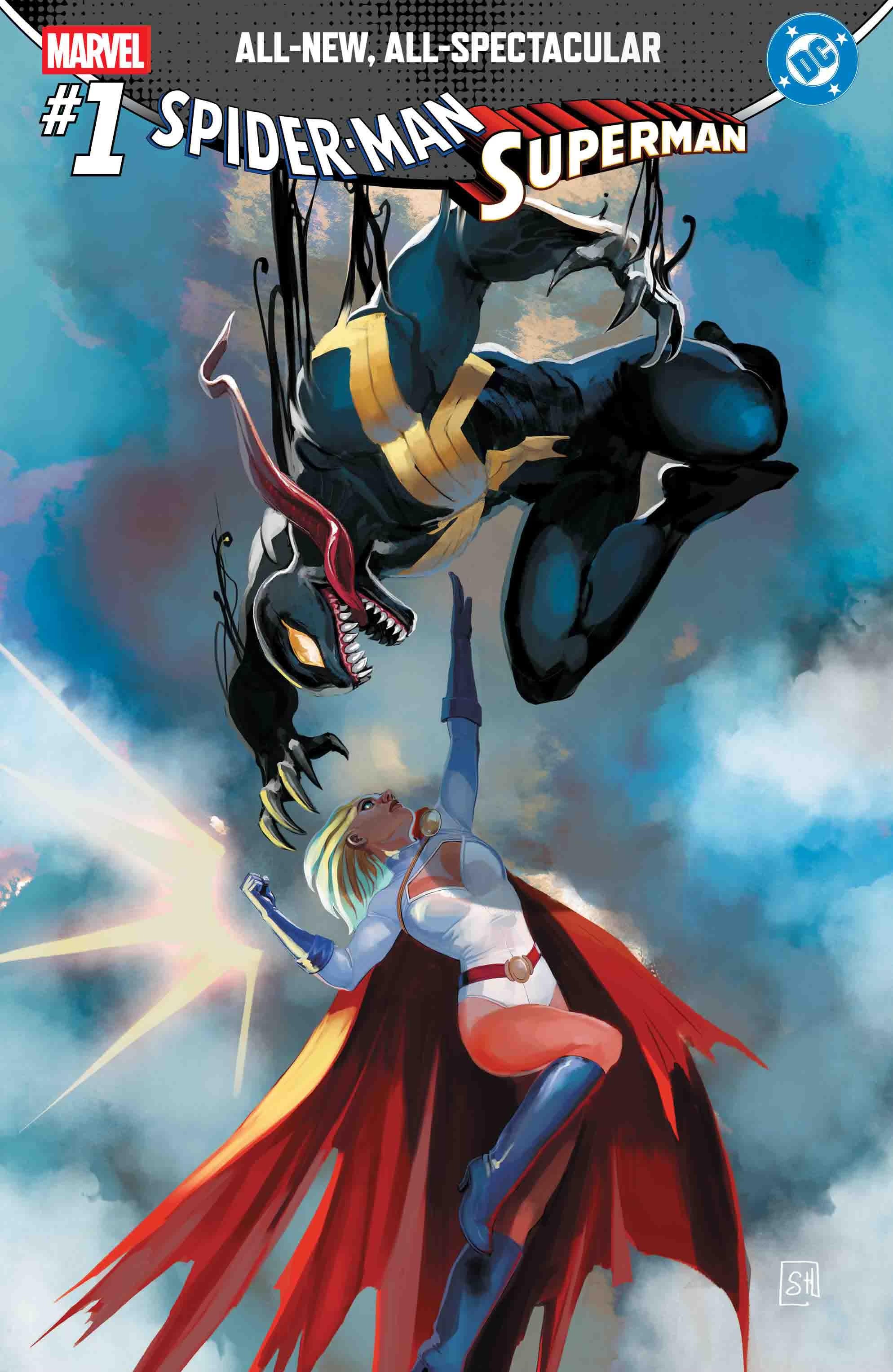 MARVEL/DC: SPIDER-MAN/SUPERMAN - STEPHANIE HANS LIMITED EXCLUSIVE