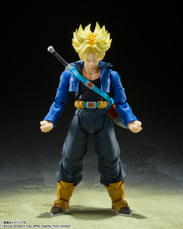 Dragon Ball Z S.H.Figuarts Super Saiyan Trunks (Boy from the Future) Action Figure (Reissue)