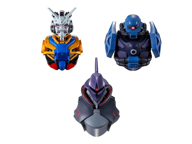 Mobile Suit Gundam GQuuuuuuX Ichibansho Zakka Gundam MS Head Magnet Blind Box