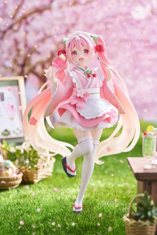 Sakura Miku Newley Written Figure (Japanese Cafe Ver.) Reissue