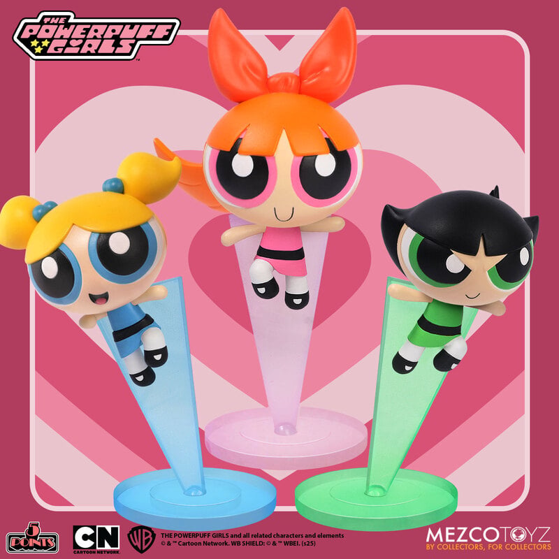 Mezco Toyz 5 Points: Powerpuff Girls - Bubbles