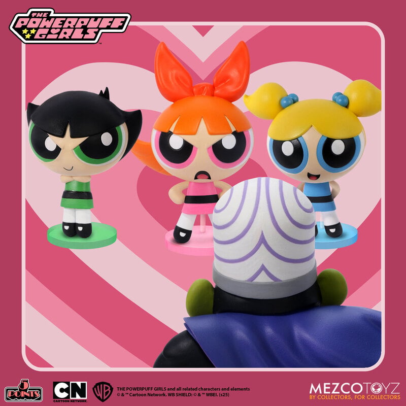 Mezco Toyz 5 Points: Powerpuff Girls - Bubbles