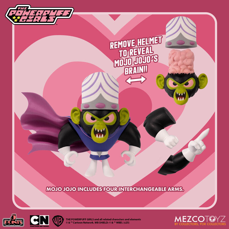 Mezco Toyz 5 Points: Powerpuff Girls - Mojo Jojo