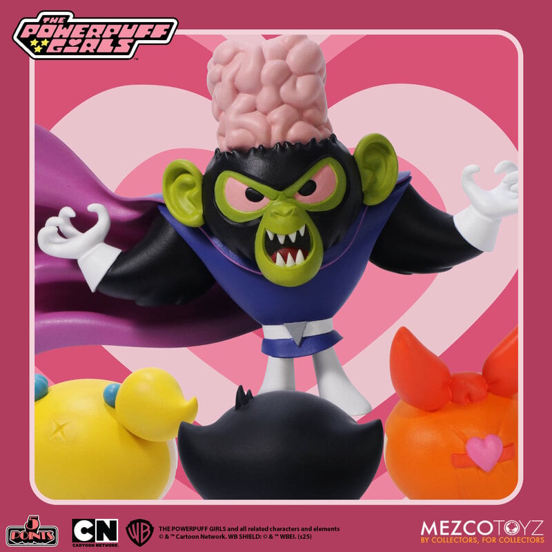 Mezco Toyz 5 Points: Powerpuff Girls - Mojo Jojo