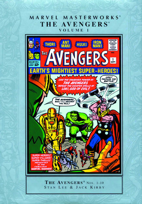 Marvel Masterworks Avengers Hardcover Volume 01 New Printing