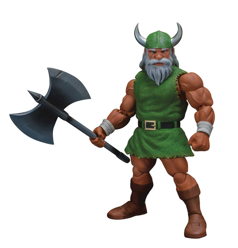 Storm Collector's Golden Axe Gilius Thunderhead & Chicken L 1/12 Actio