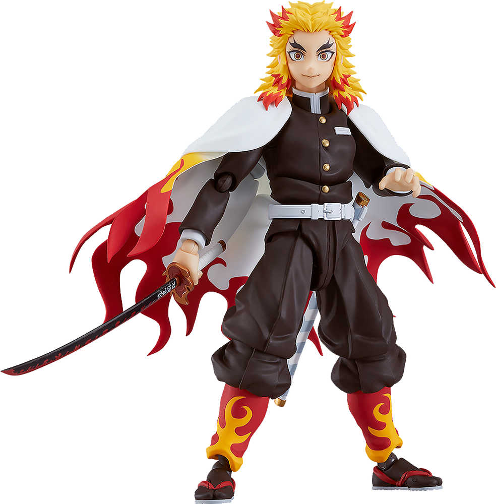 Demon Slayer Kimetsu Kyojuro Rengoku Figma Action Figure