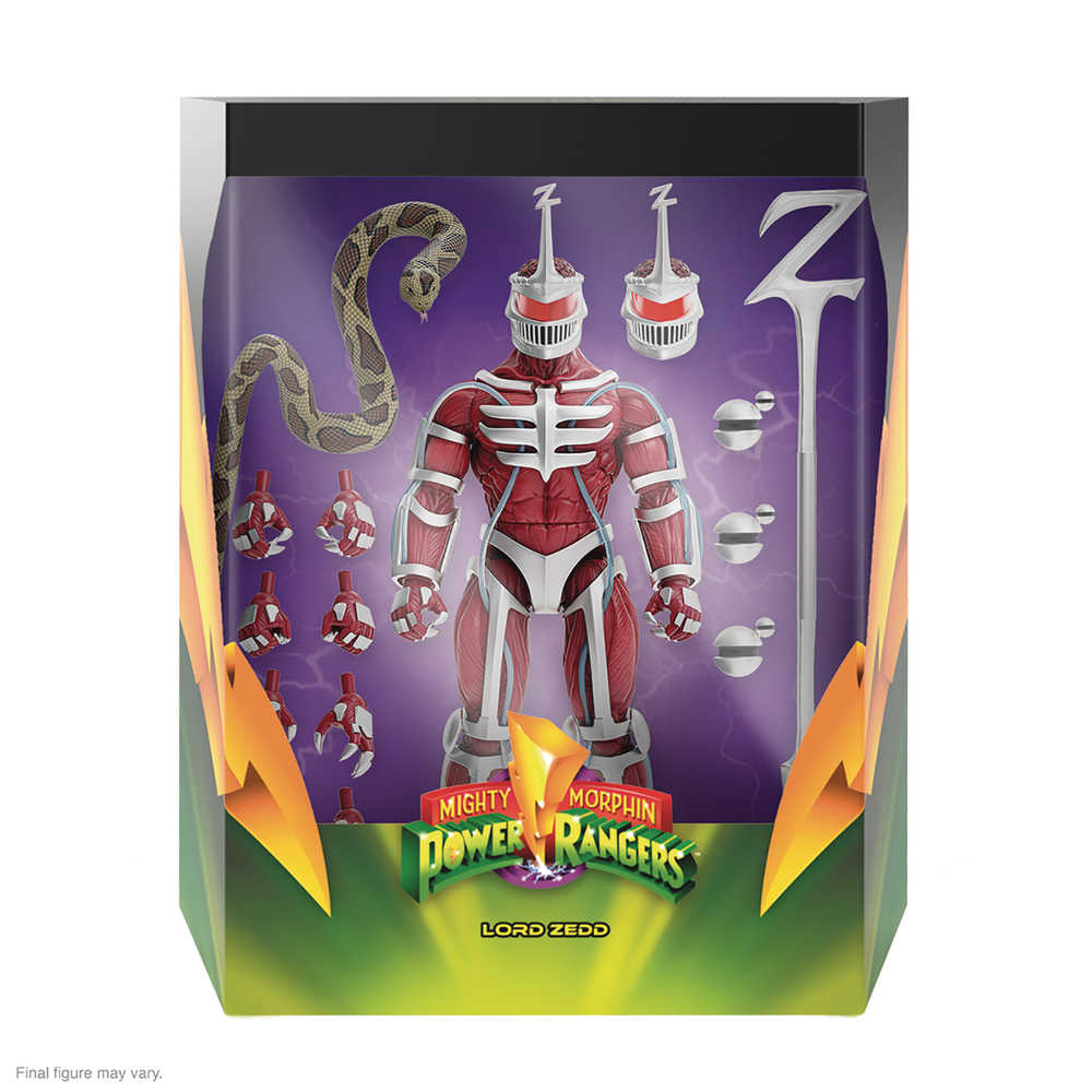 Power Rangers Ultimates W3 Lord Zedd Action Figure