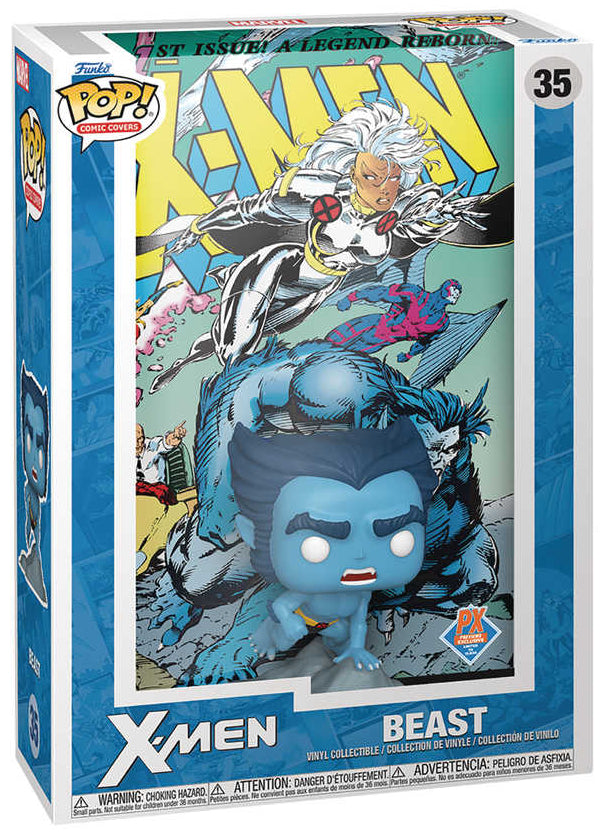 Pop! Comic Covers: Marvel X-Men #1 Beast (Previews Exclusive) Vinyl Figure