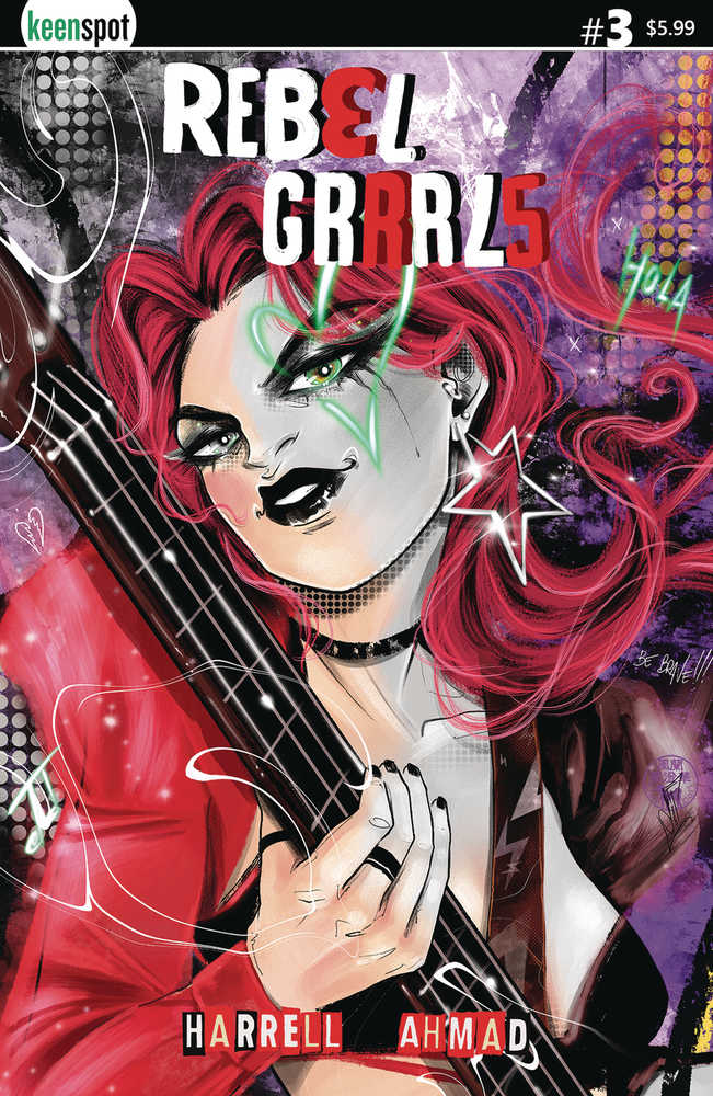 Rebel Grrrls #3 Cover B Francesca Fantini