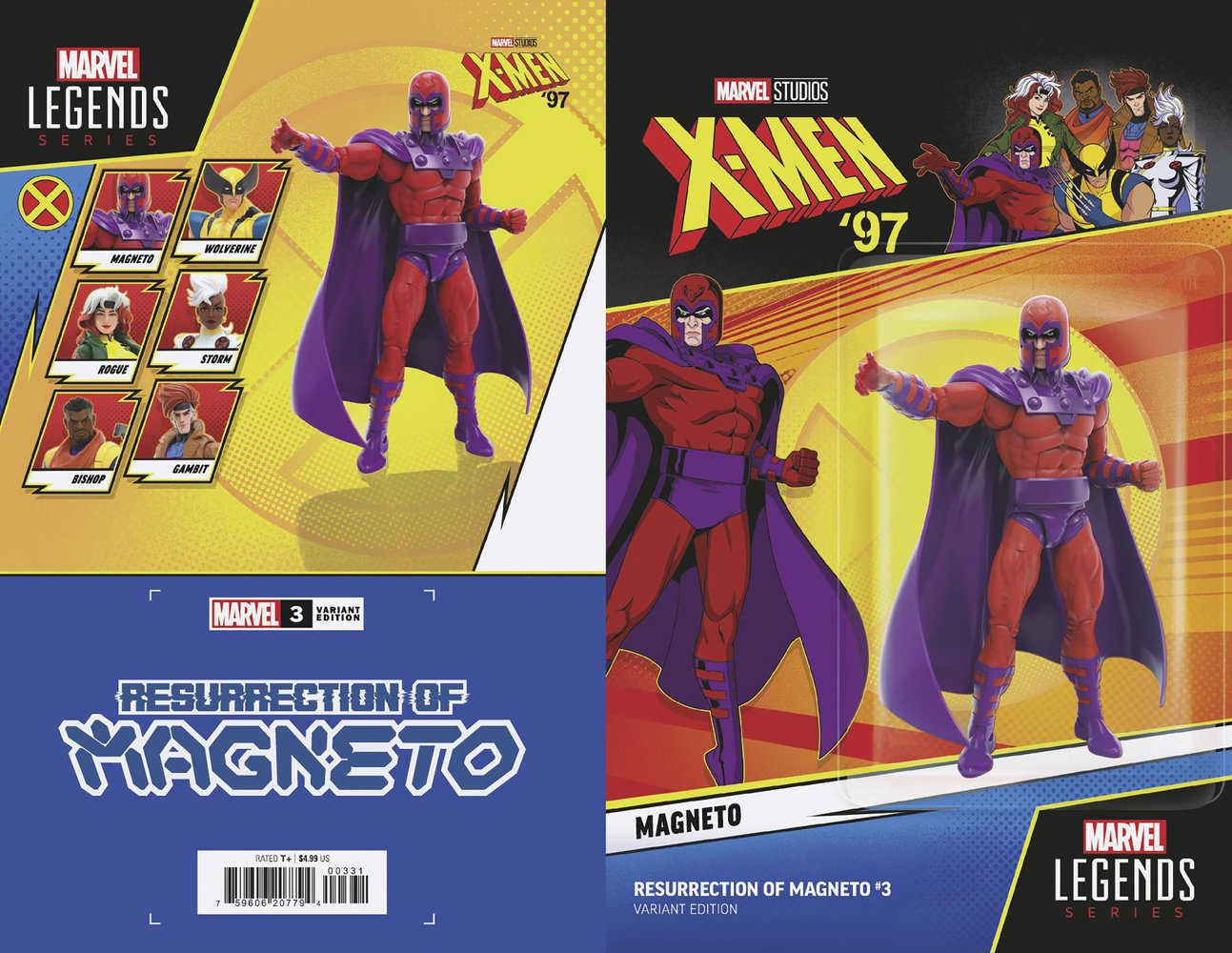 Resurrection Of Magneto #3 X-Men 97 Magneto Action Figure Variant [Fhx
