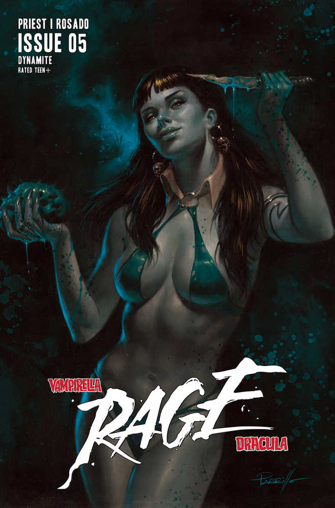 Vampirella Dracula Rage #5 Cover K Parrillo Ultraviolet