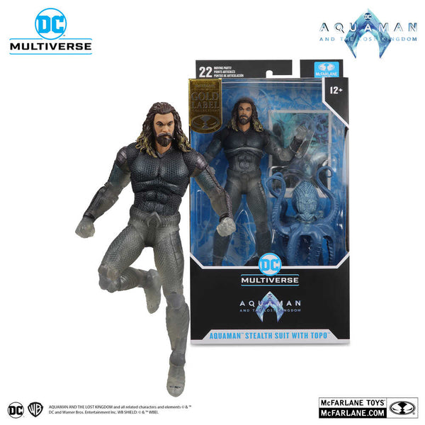 Aquaman Stealth Suit With Topo (Aquaman And The Lost Kingdom) Gold Label