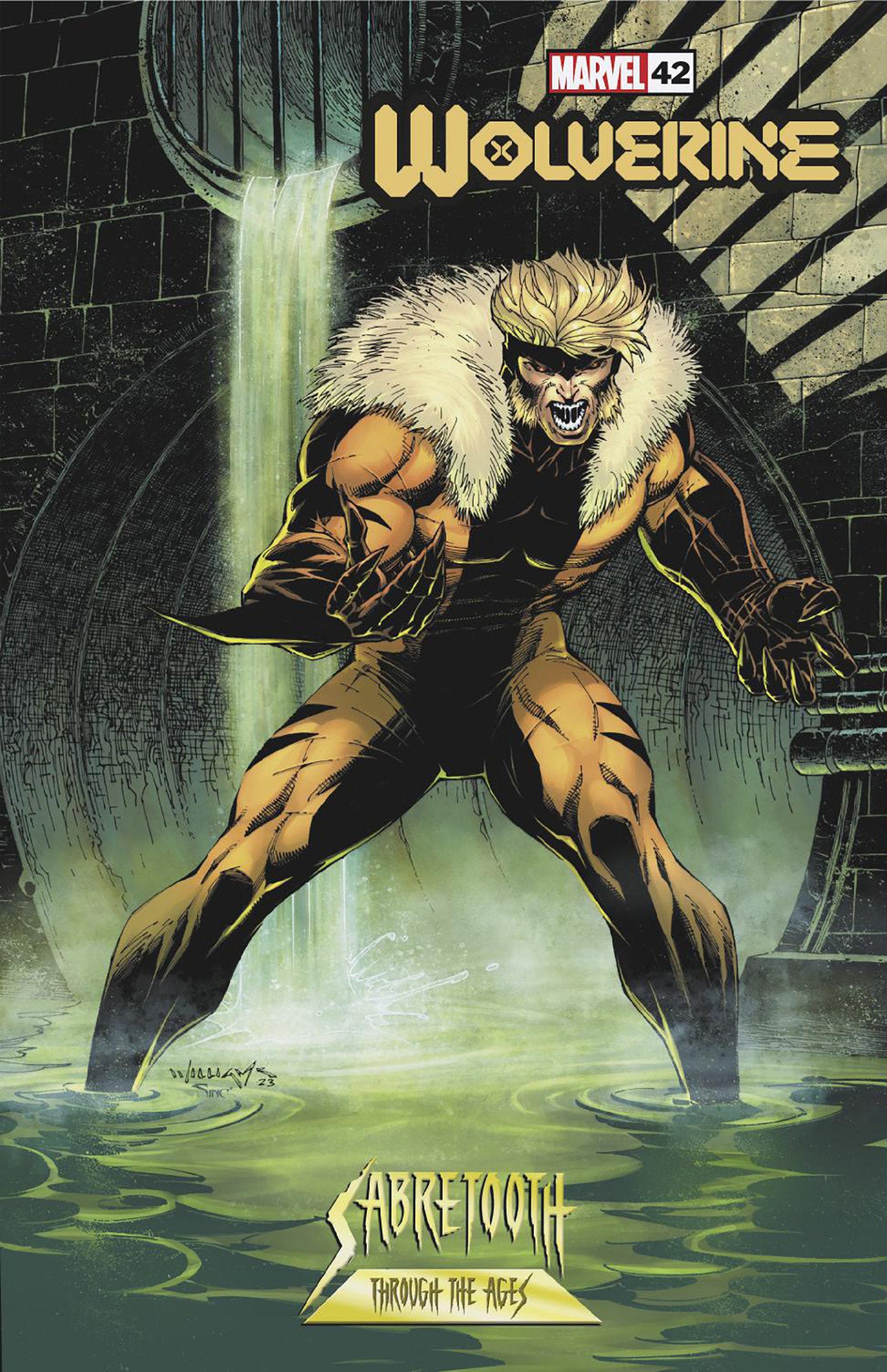 Wolverine 42 Scott Williams Sabretooth Variant