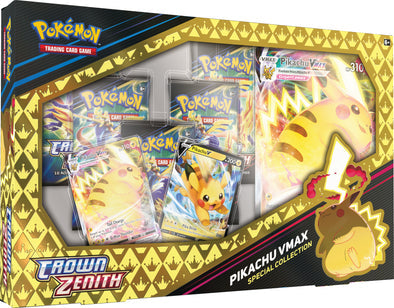 POKEMON - CROWN ZENITH - SPECIAL COLLECTION BOX - PIKACHU VMAX