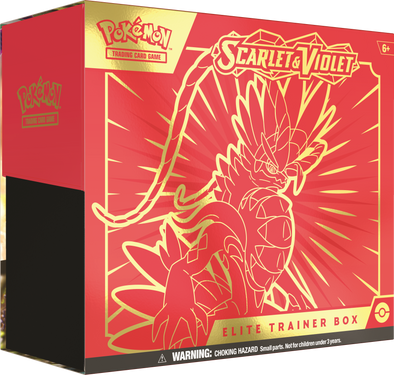 POKEMON - SCARLET AND VIOLET - BASE SET - ELITE TRAINER BOXES