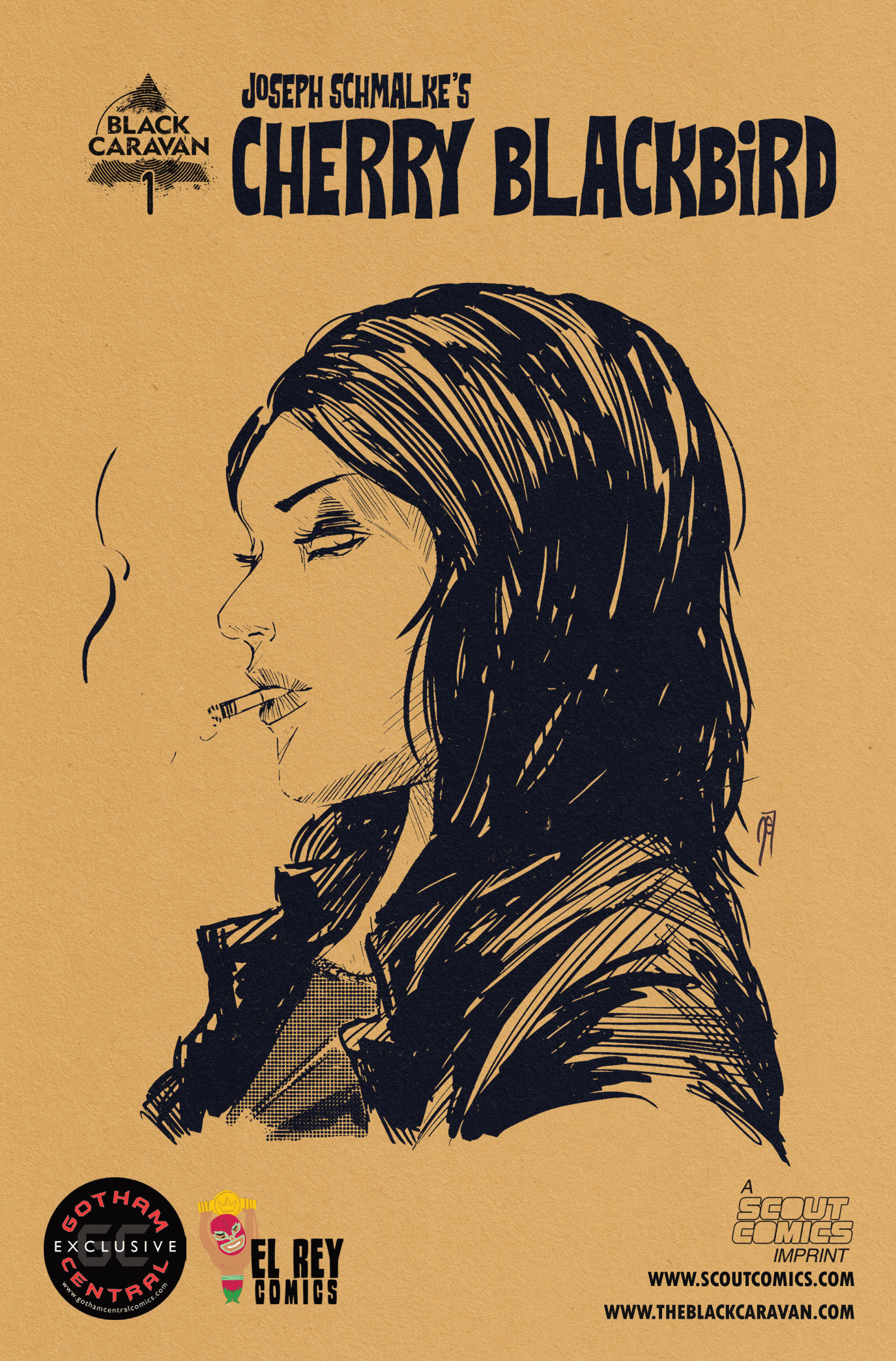 Cherry Blackbird #1 Gotham Exclusive Richard Pace Cover