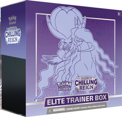POKEMON - CHILLING REIGN - ELITE TRAINER BOX - SHADOW RIDER CALYREX
