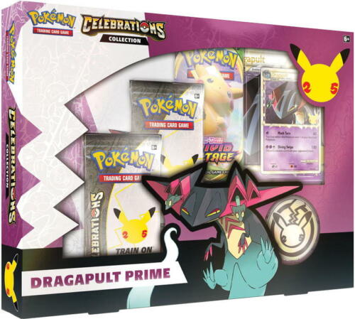 POKEMON - CELEBRATIONS - COLLECTION BOX - DRAGAPULT PRIME