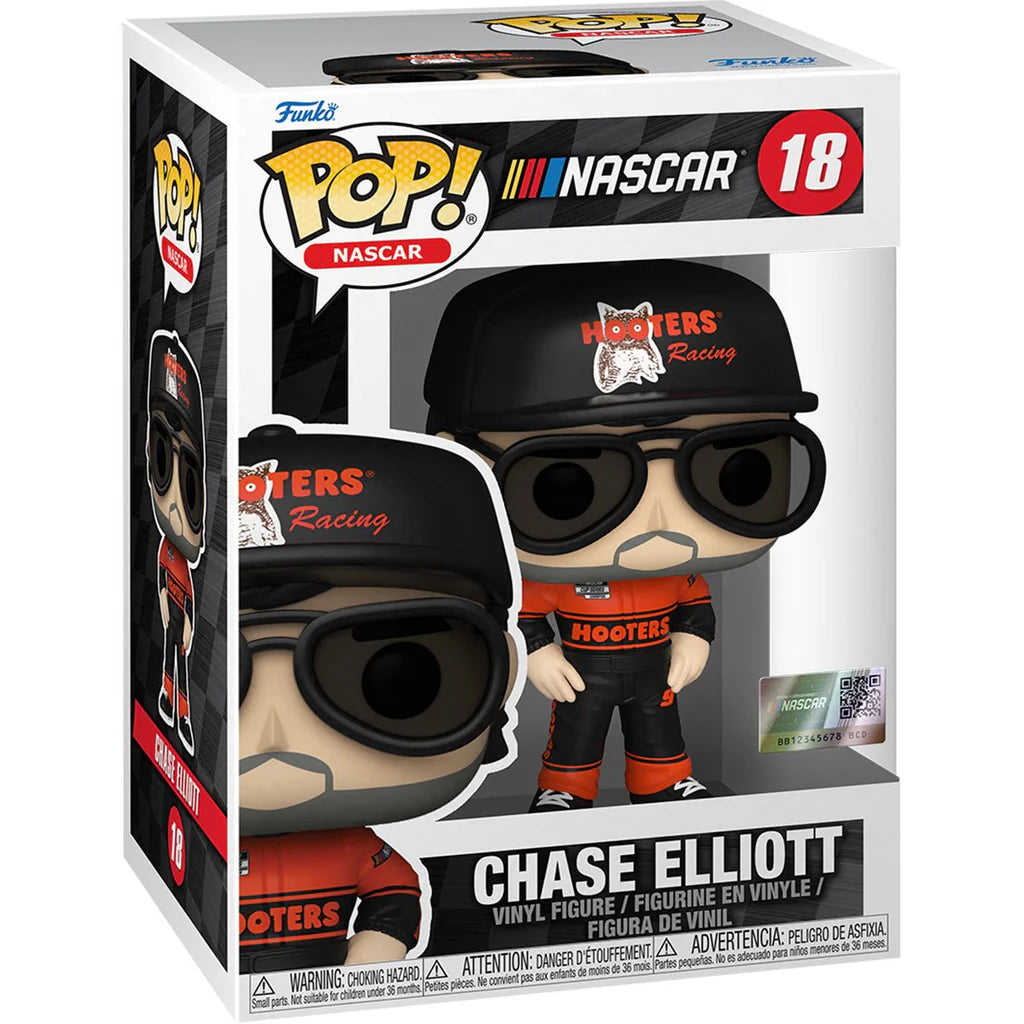 Pop! Nascar: Chase Elliott (Hooters) Vinyl Figure