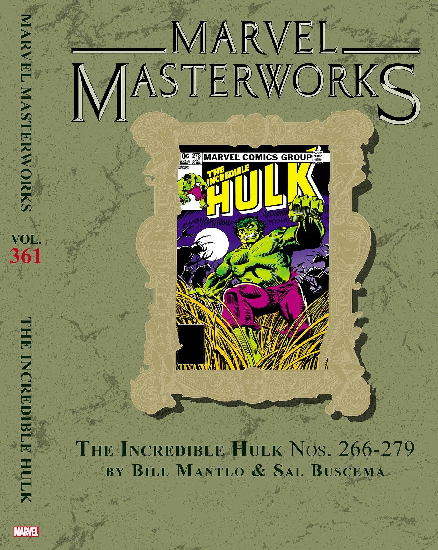 Marvel Masterworks Vol. 361 Incredible Hulk Hardcover Volume 18 (Direct Market Variant)