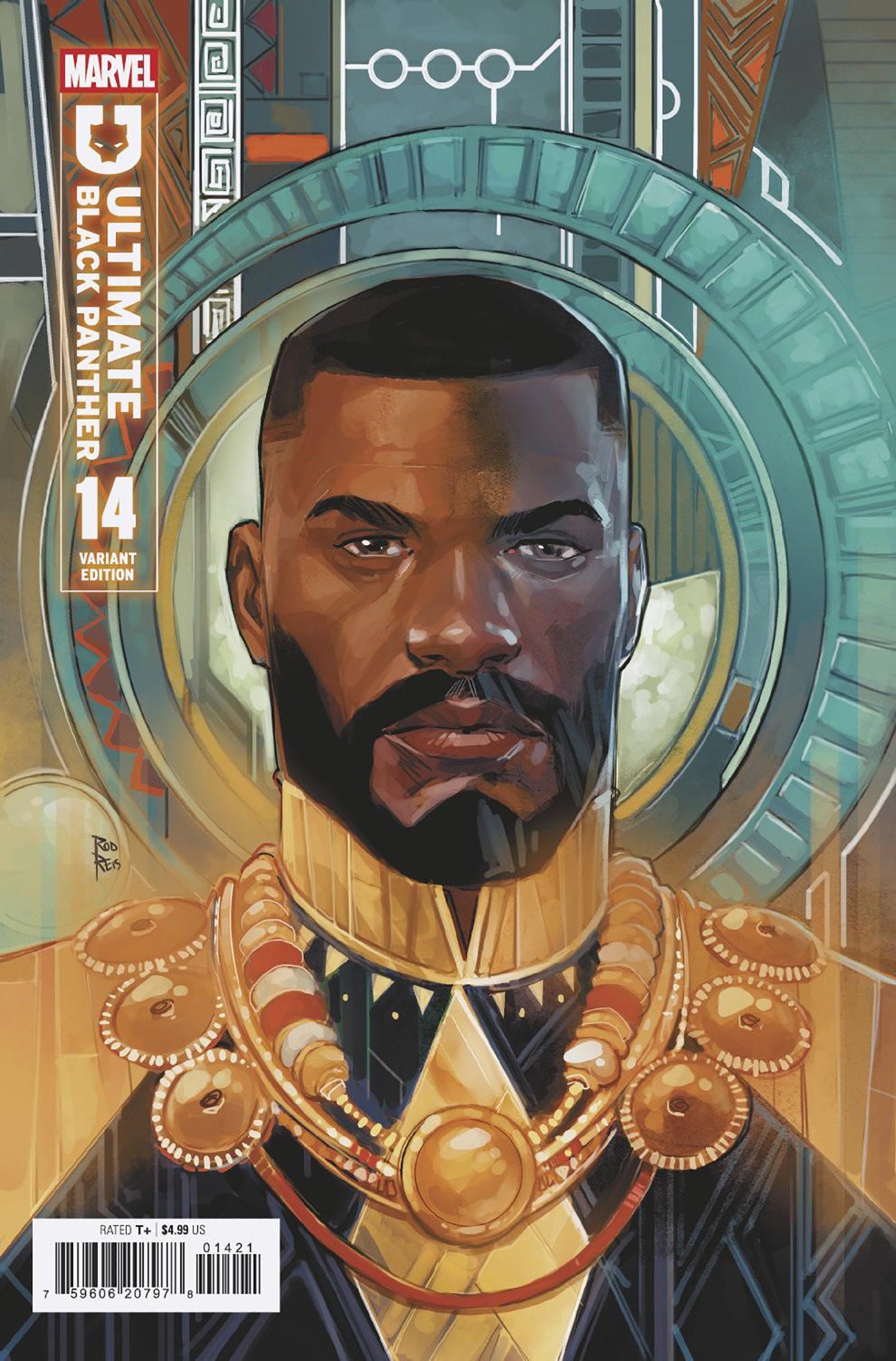 Ultimate Black Panther #14 Rod Reis Ultimate Special Variant