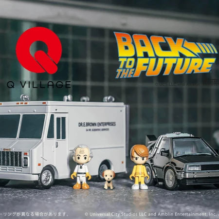 QV-04 Back To The Future Time Machine (Part1) DX Set