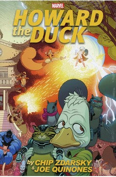 Howard Duck by Chip Zdarsky and Joe Quinones Omnibus Hardcover Moore Direct Market Variant