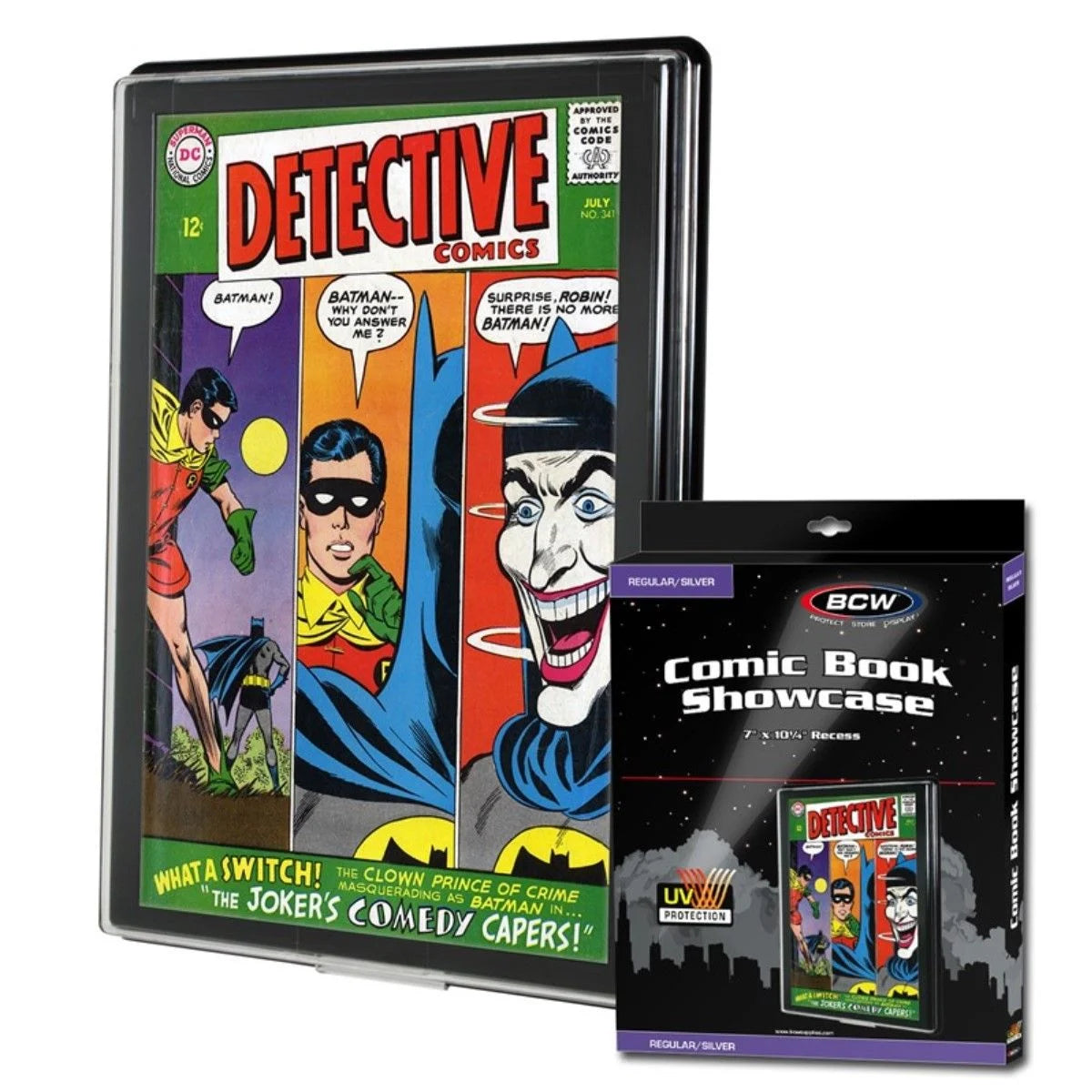 Comic Book Showcase Silver Uv