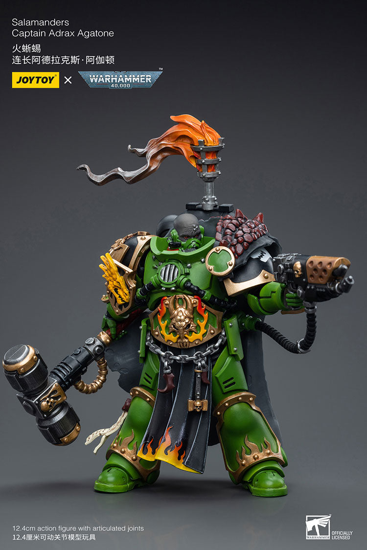 WARHAMMER 40K - JOYTOY - SALAMANDERS - CAPTAIN ADRAX AGATONE
