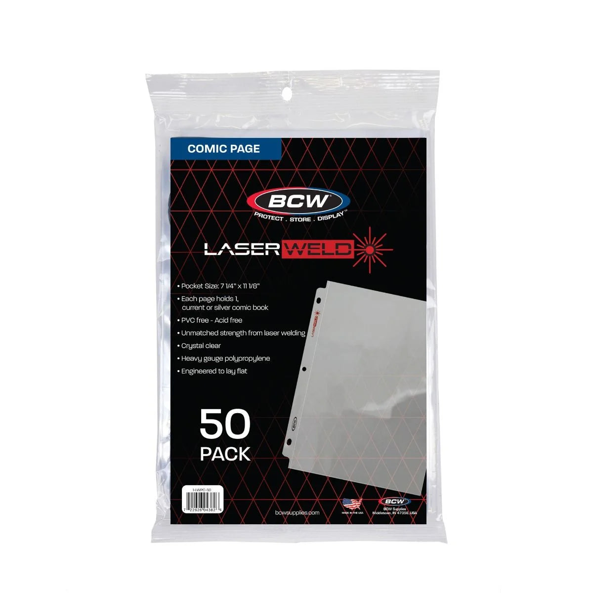 LaserWeld® Comic Page (50 CT. Pack)