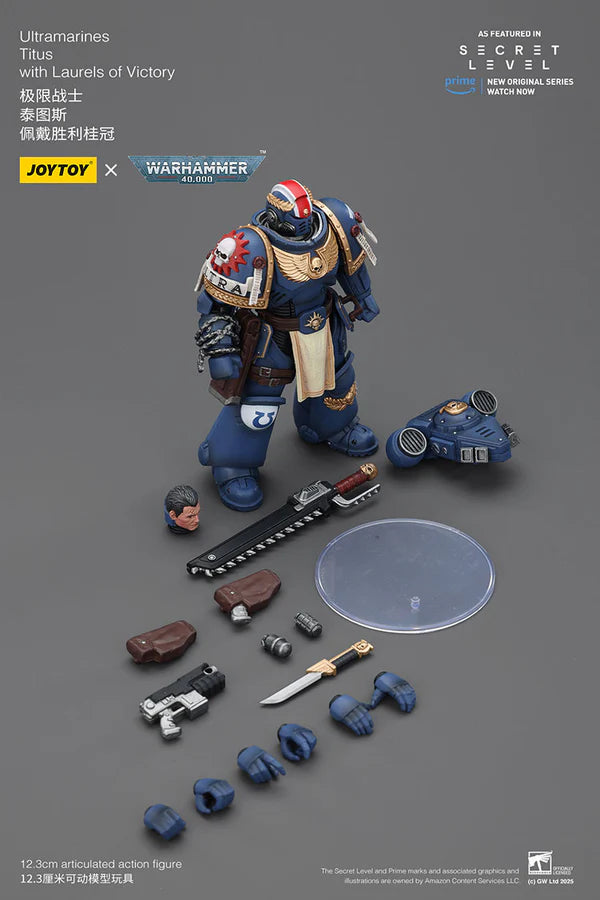 Ultramarines Titus with Laurels of Victory