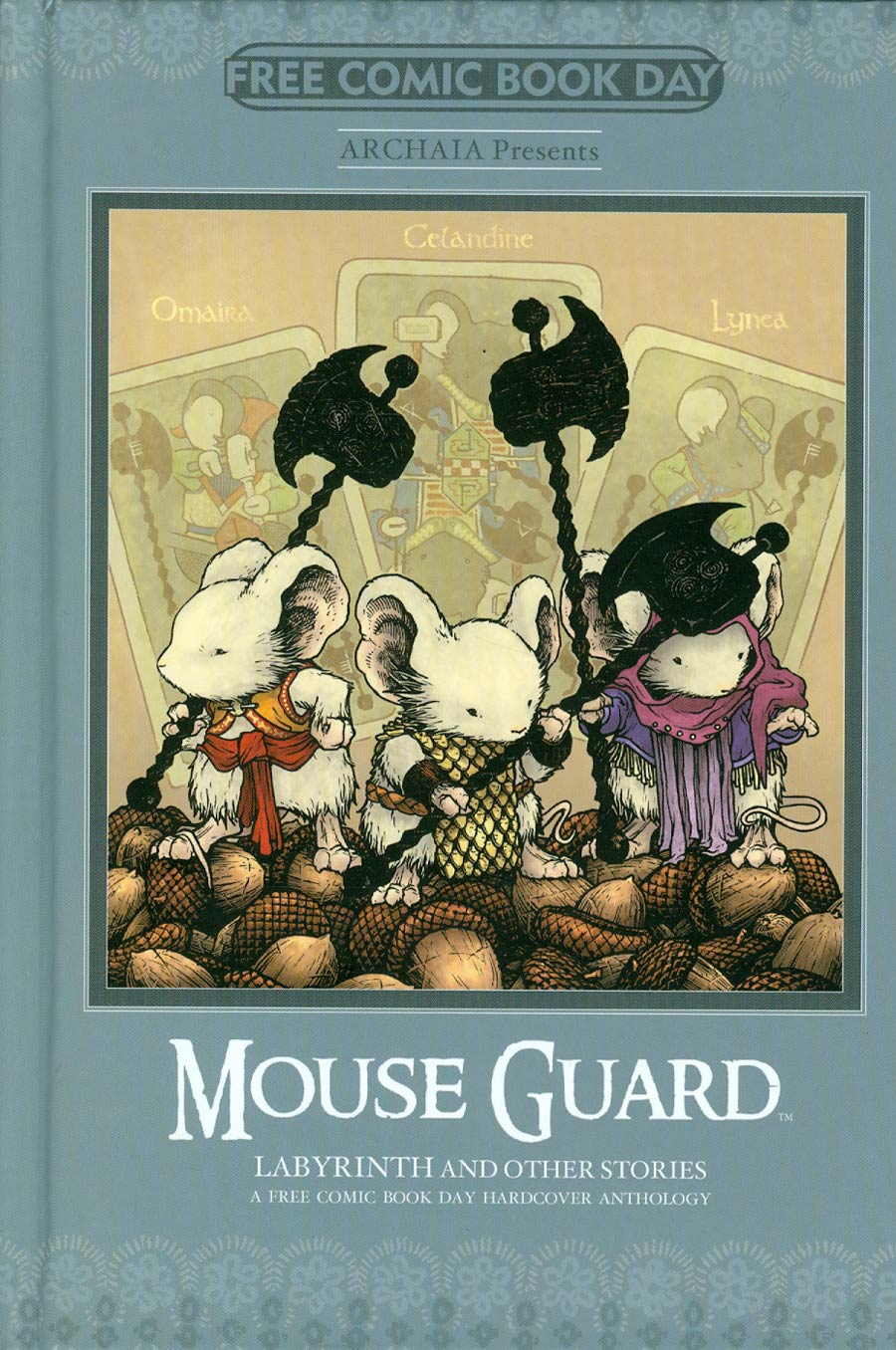 Free Comic Book Day 2014 Mouse Guard Labyrinth Rust Hardcover