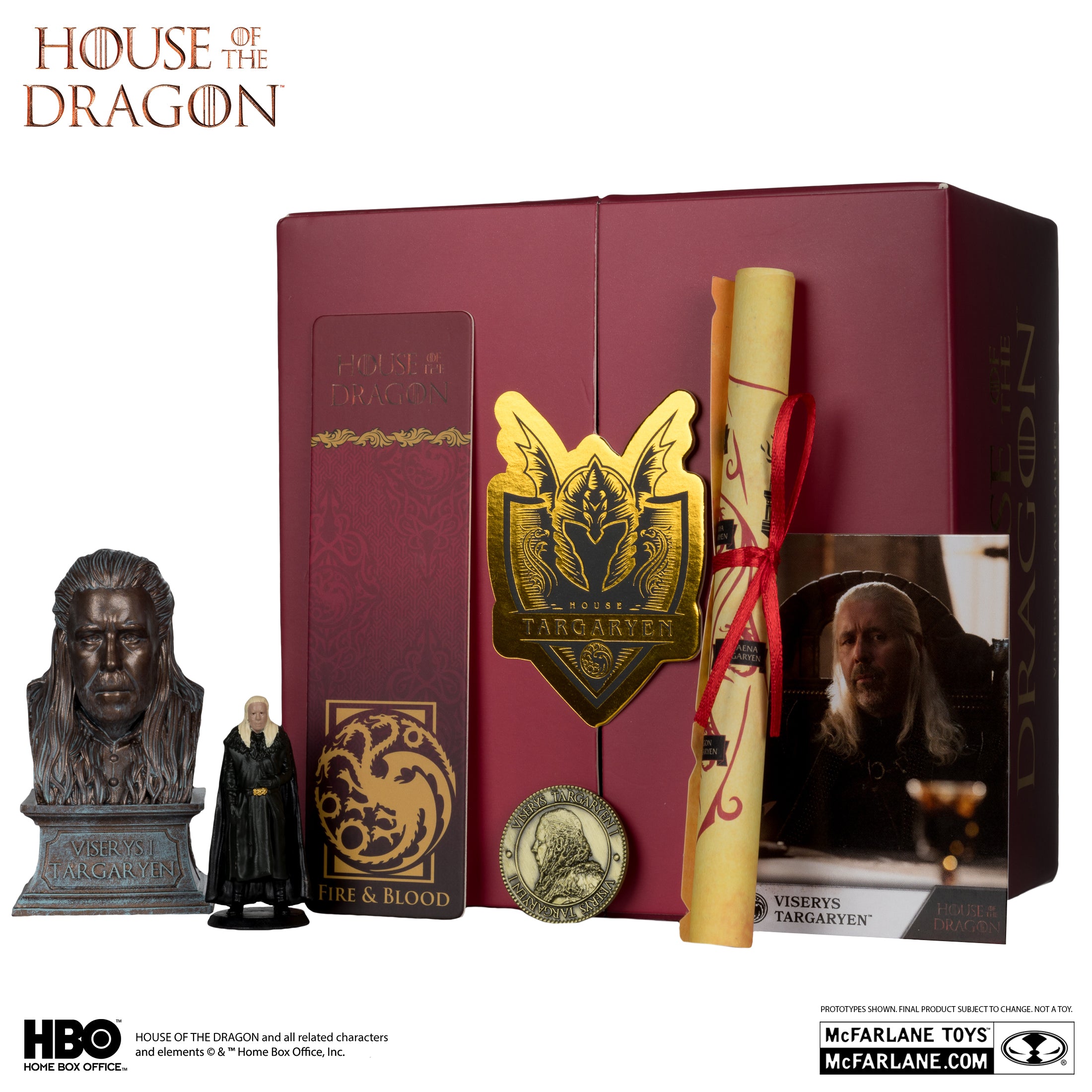 Game of Thrones: House of the Dragon Viserys Targaryen Collector Box