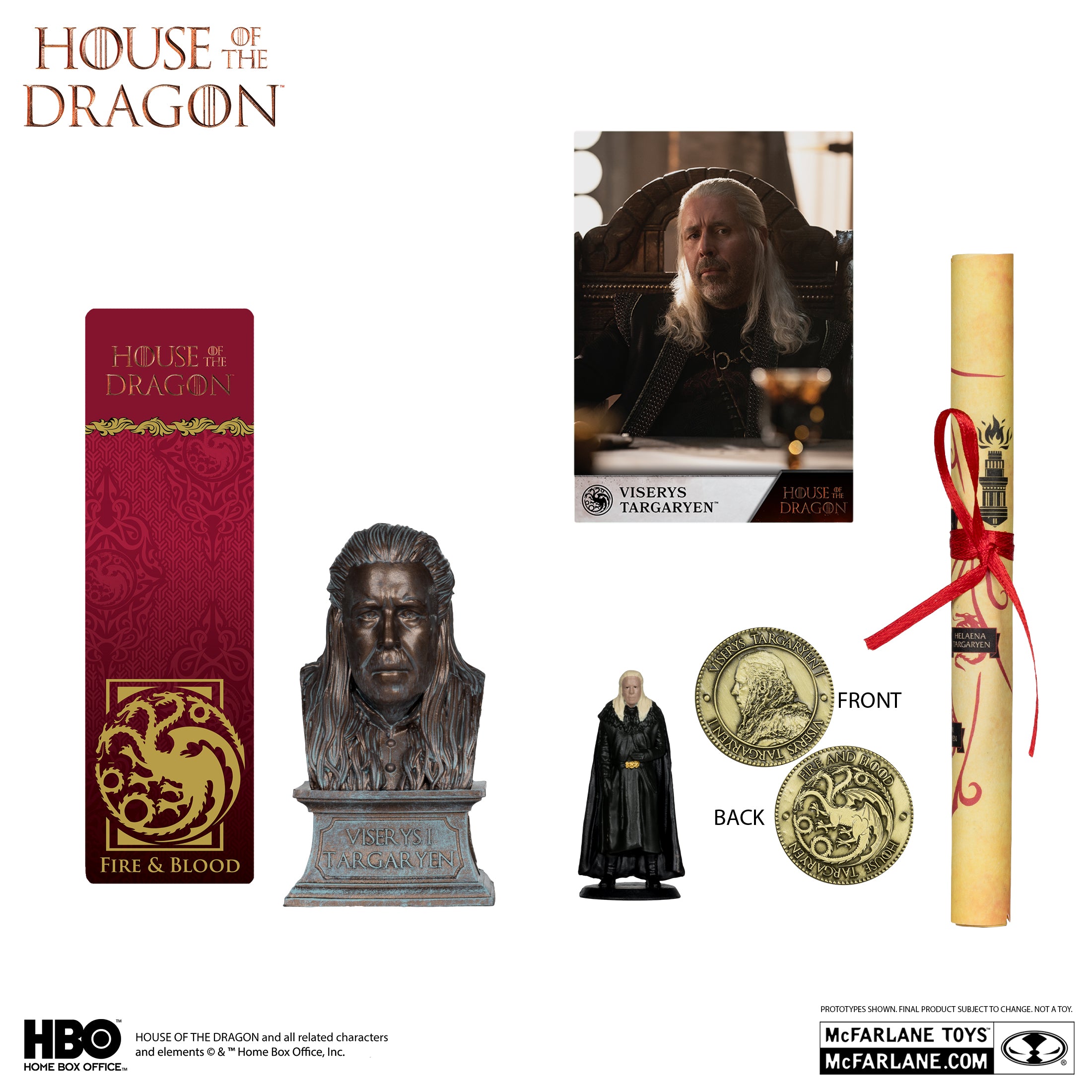 Game of Thrones: House of the Dragon Viserys Targaryen Collector Box