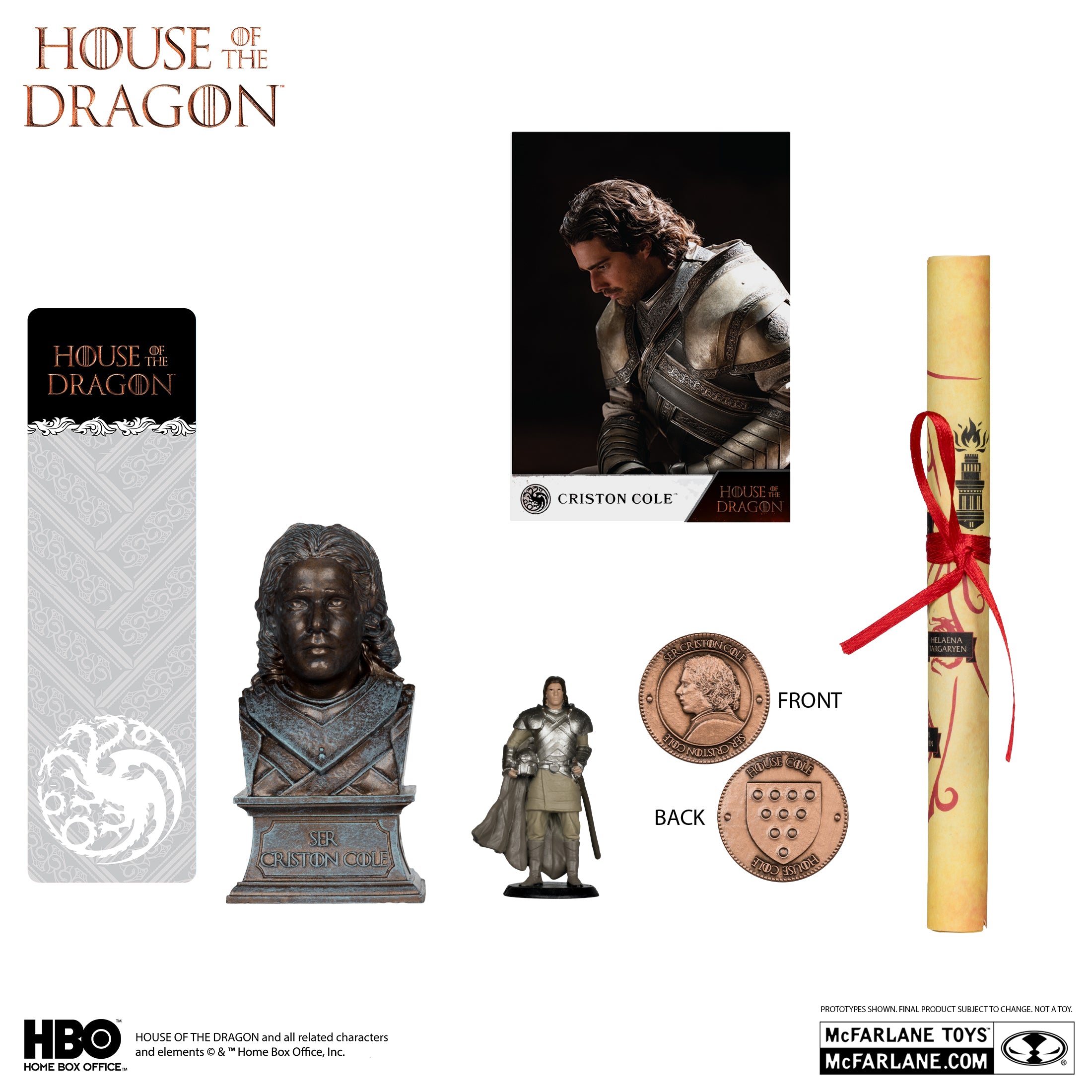 Game of Thrones: House of the Dragon Ser Criston Cole Collector's Box