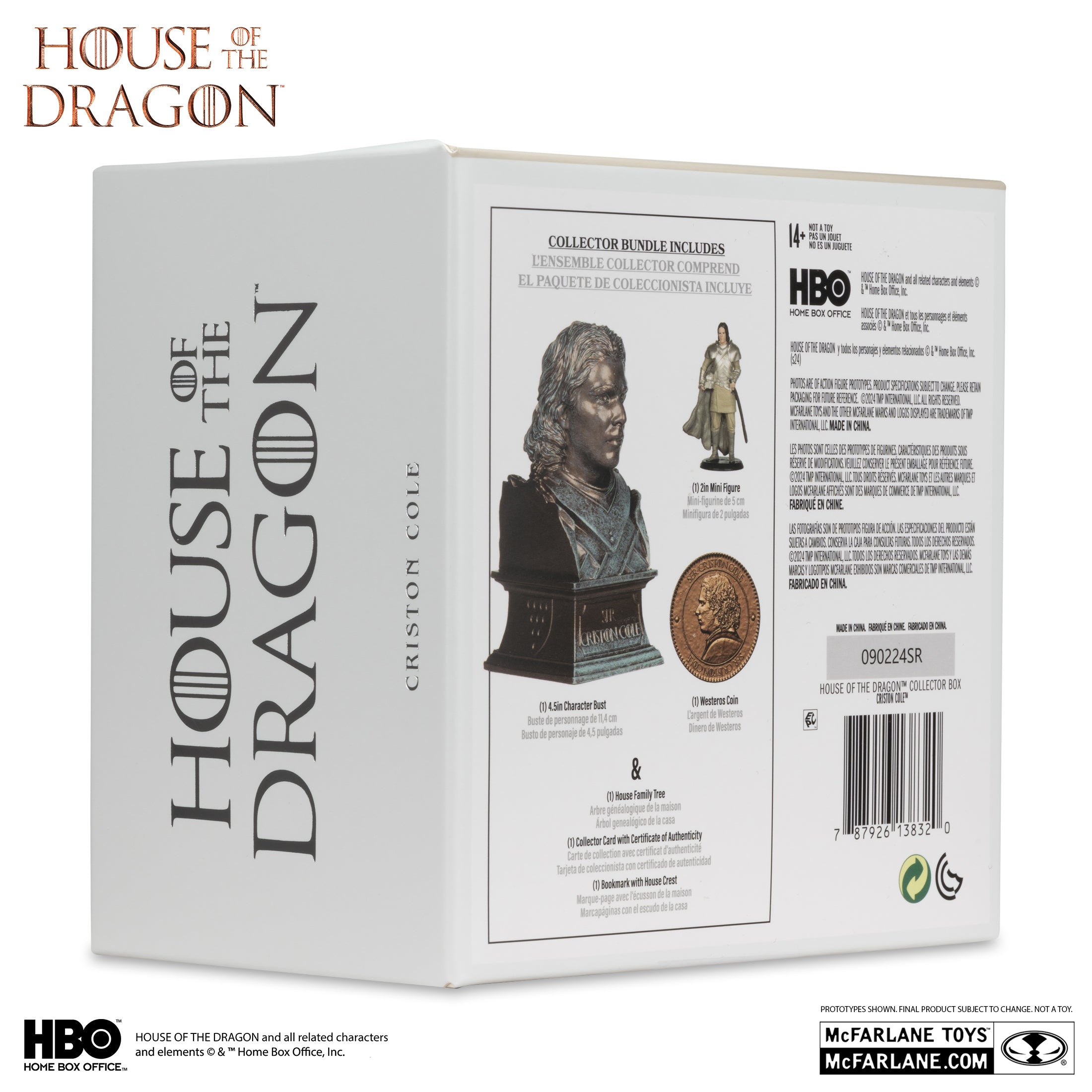 Game of Thrones: House of the Dragon Ser Criston Cole Collector's Box