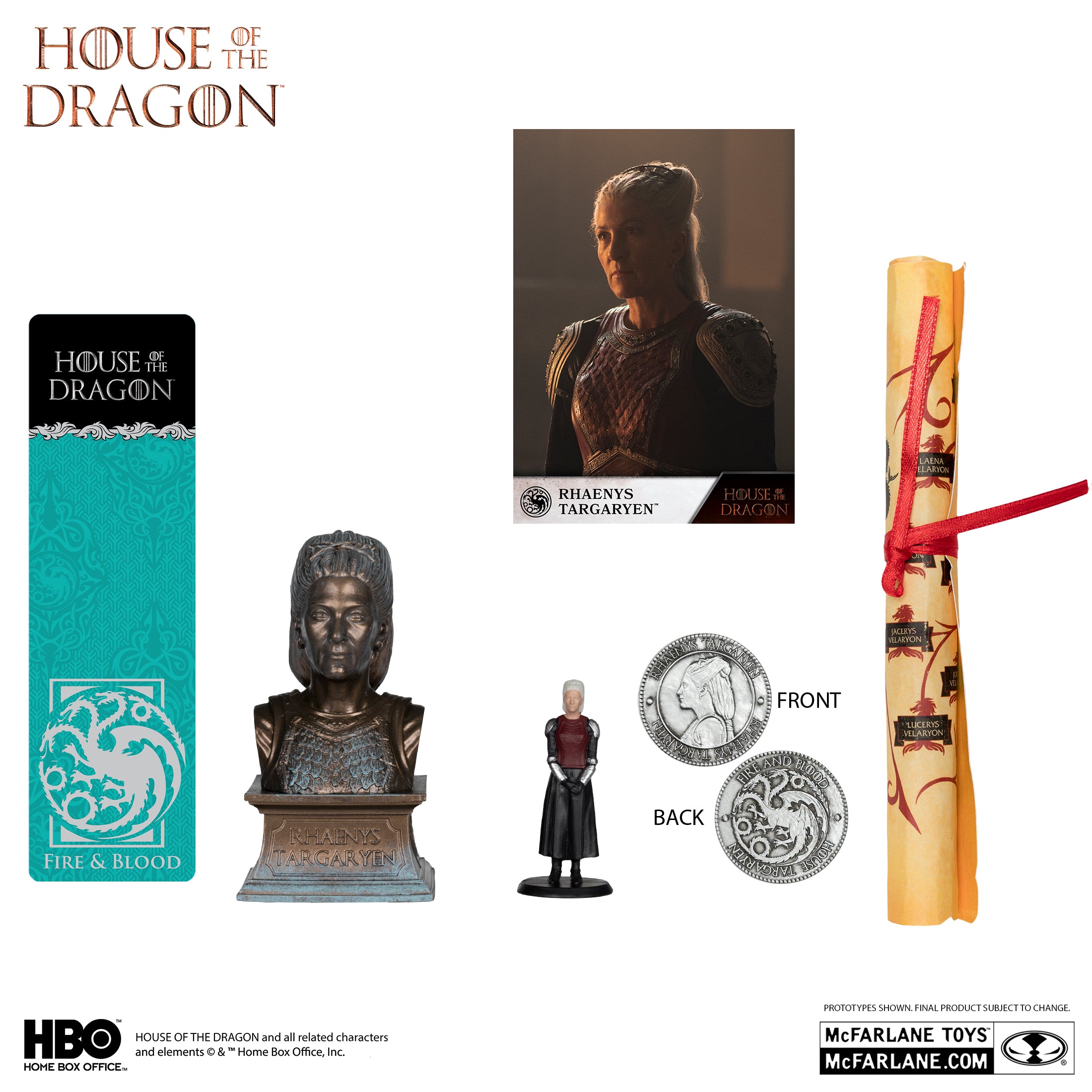 Game of Thrones: House of the Dragon Rhaenys Targaryen Collector Box
