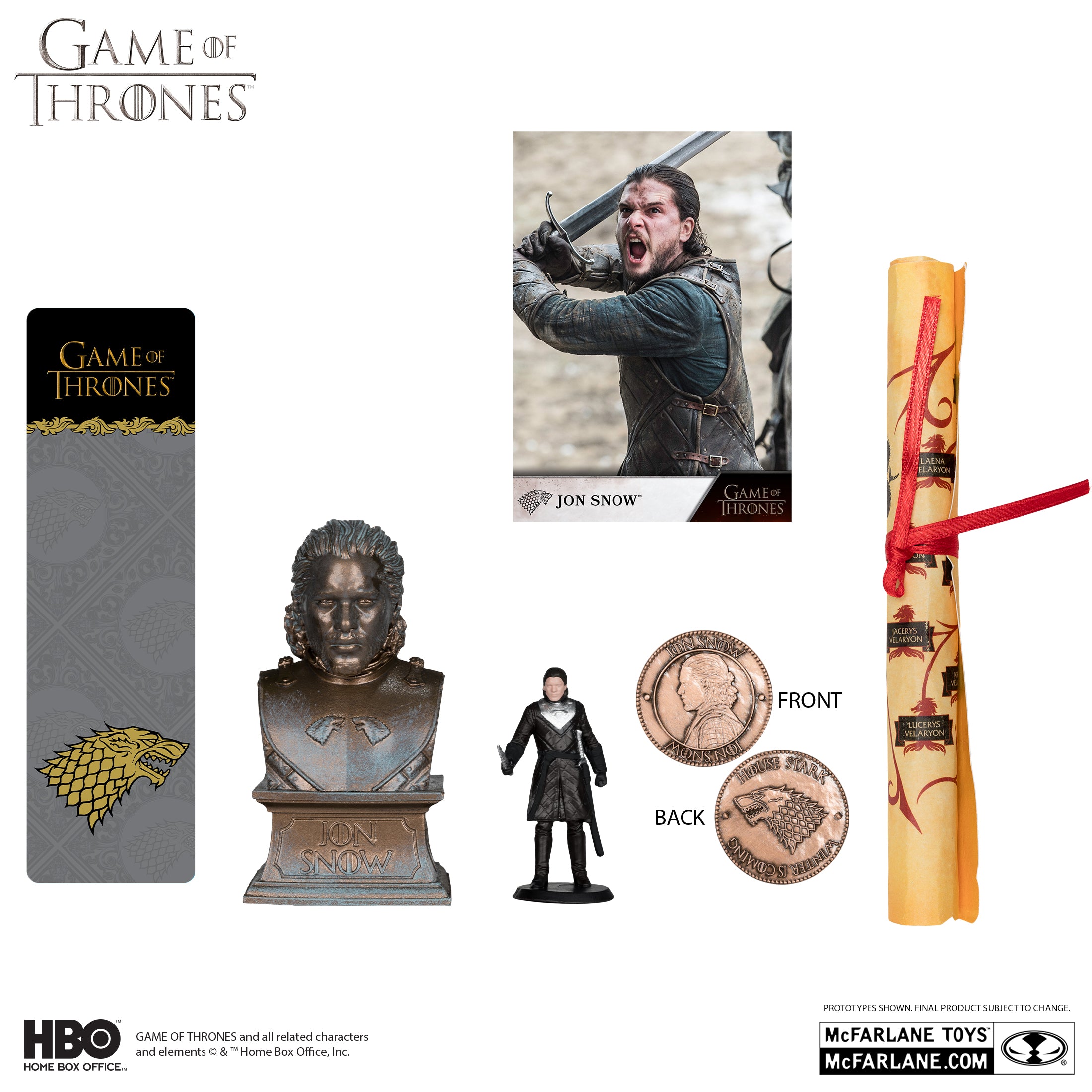 Game of Thrones: House of the Dragon Jon Snow Collector Box