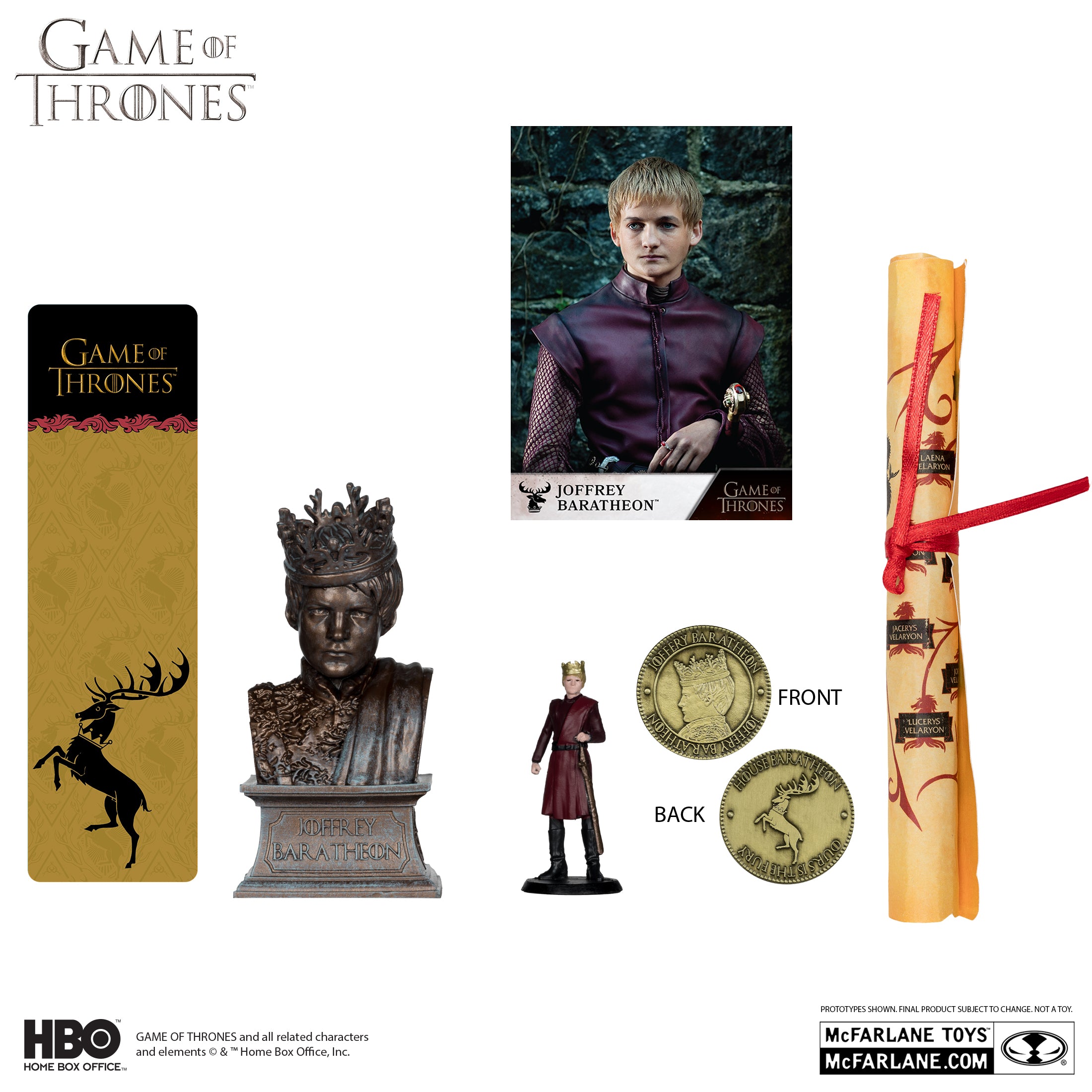 Game of Thrones: House of the Dragon Joffrey Baratheon Collector Box