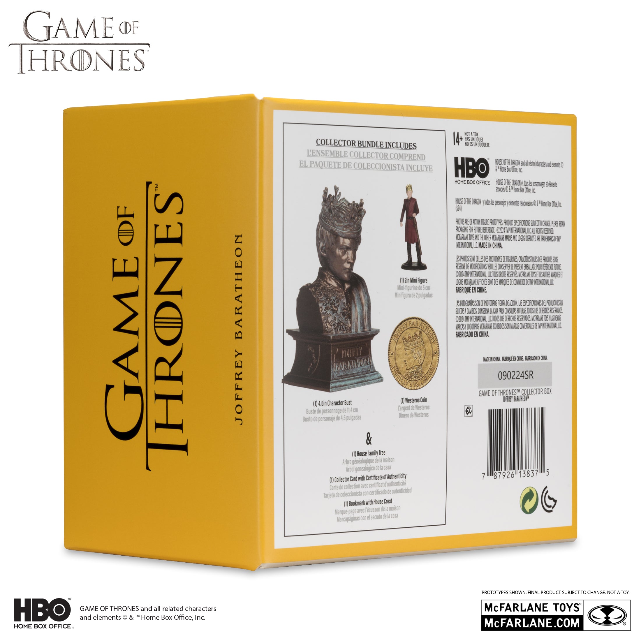 Game of Thrones: House of the Dragon Joffrey Baratheon Collector Box