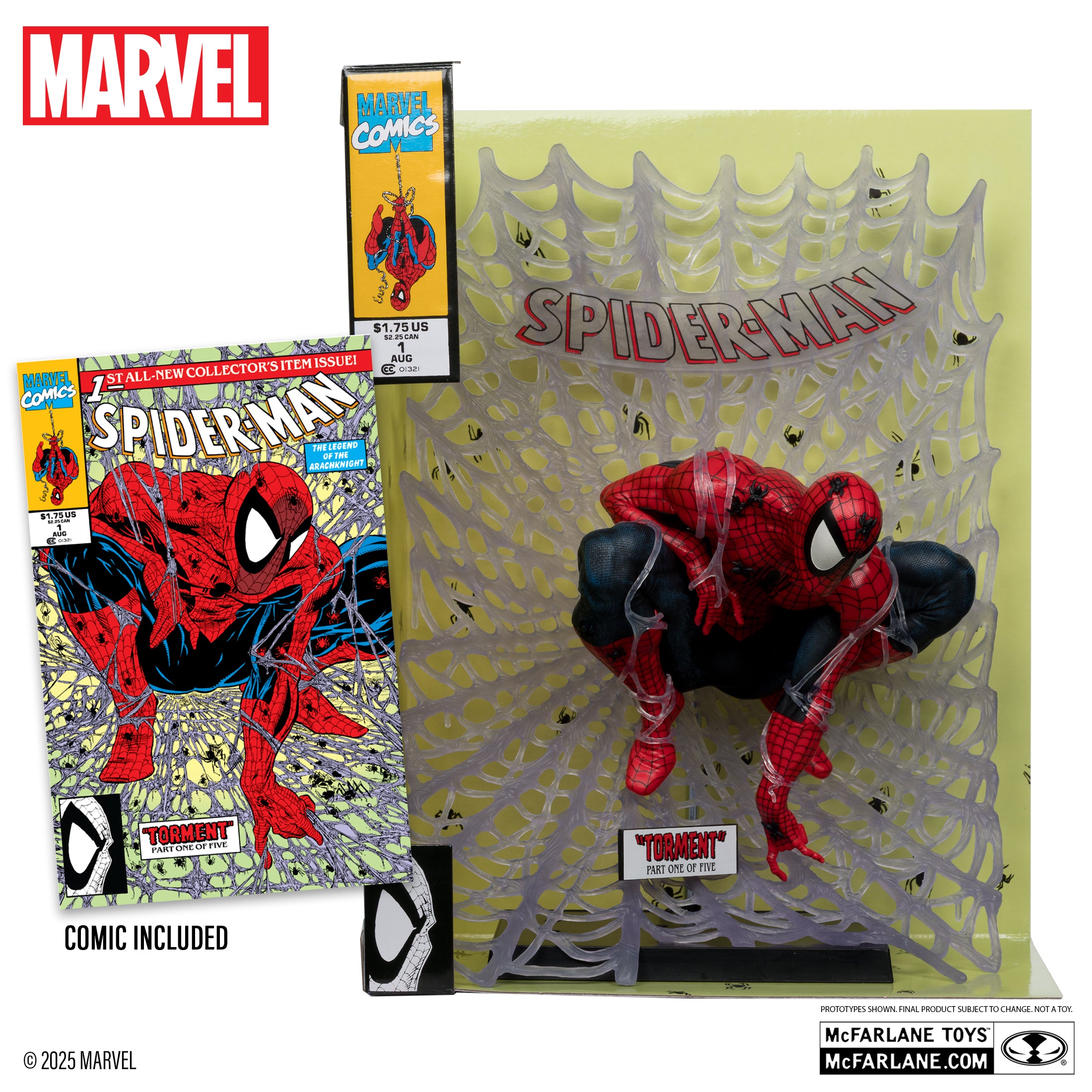 Spider-Man 1:6th Scale Collectible with Scene (Spider-Man #1)