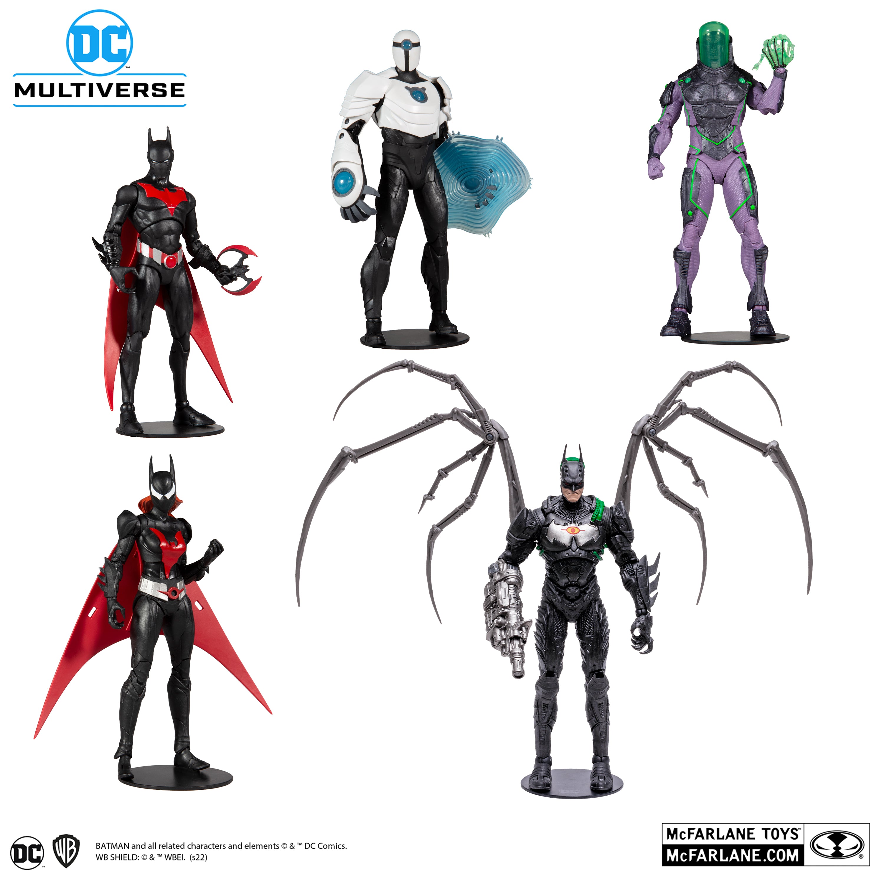 Mcfarlane DC Multiverse Batman Beyond 5 Pack