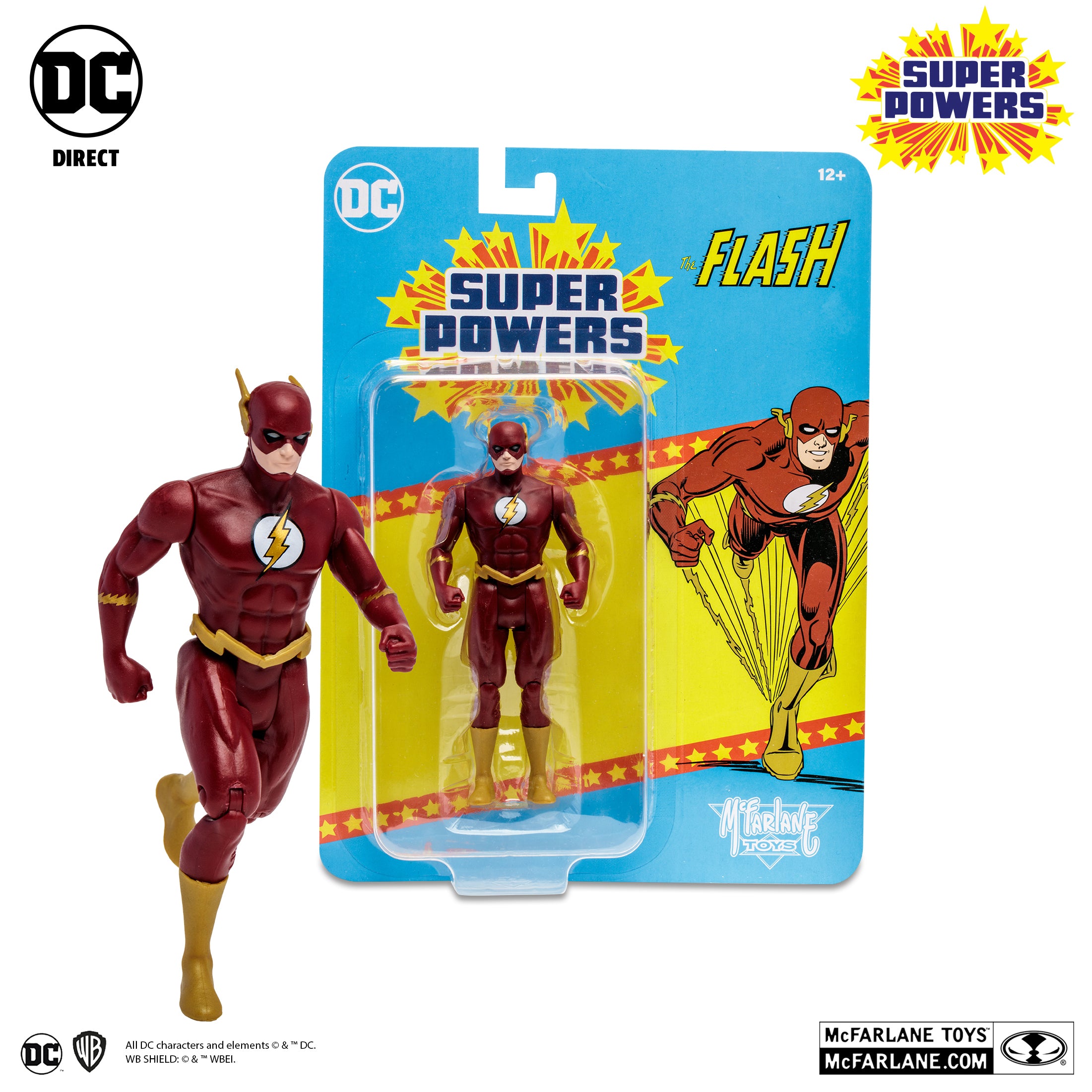 Mcfarlane The Flash (Opposites Attract) Super Powers