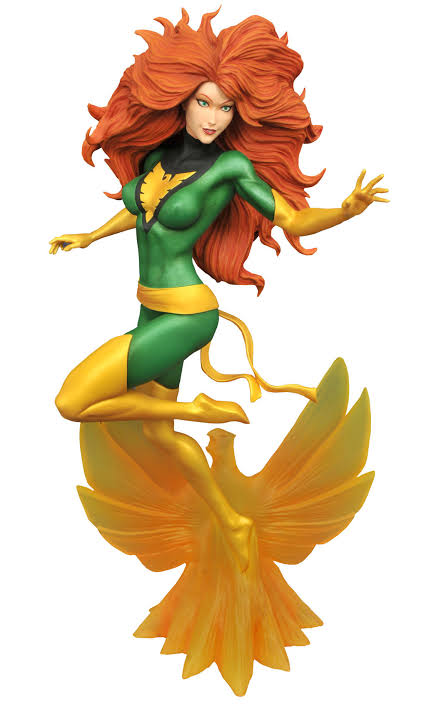 Diamond Select Toys: Marvel Gallery X-men - Phoenix PVC Diorama Figure Statue