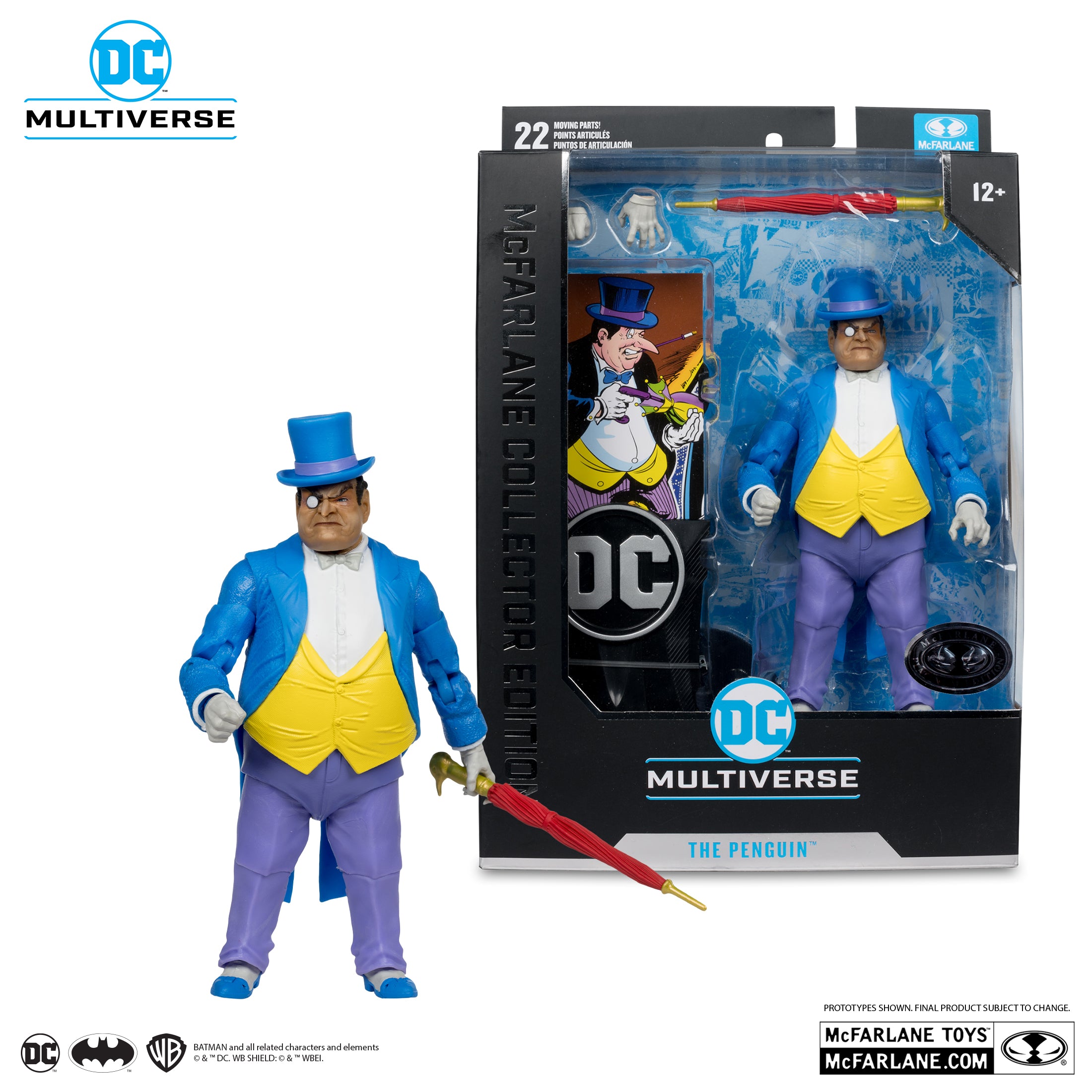 THE PENGUIN (DC CLASSIC) MCFARLANE COLLECTOR EDITION #12 (PLATINUM EDITION)