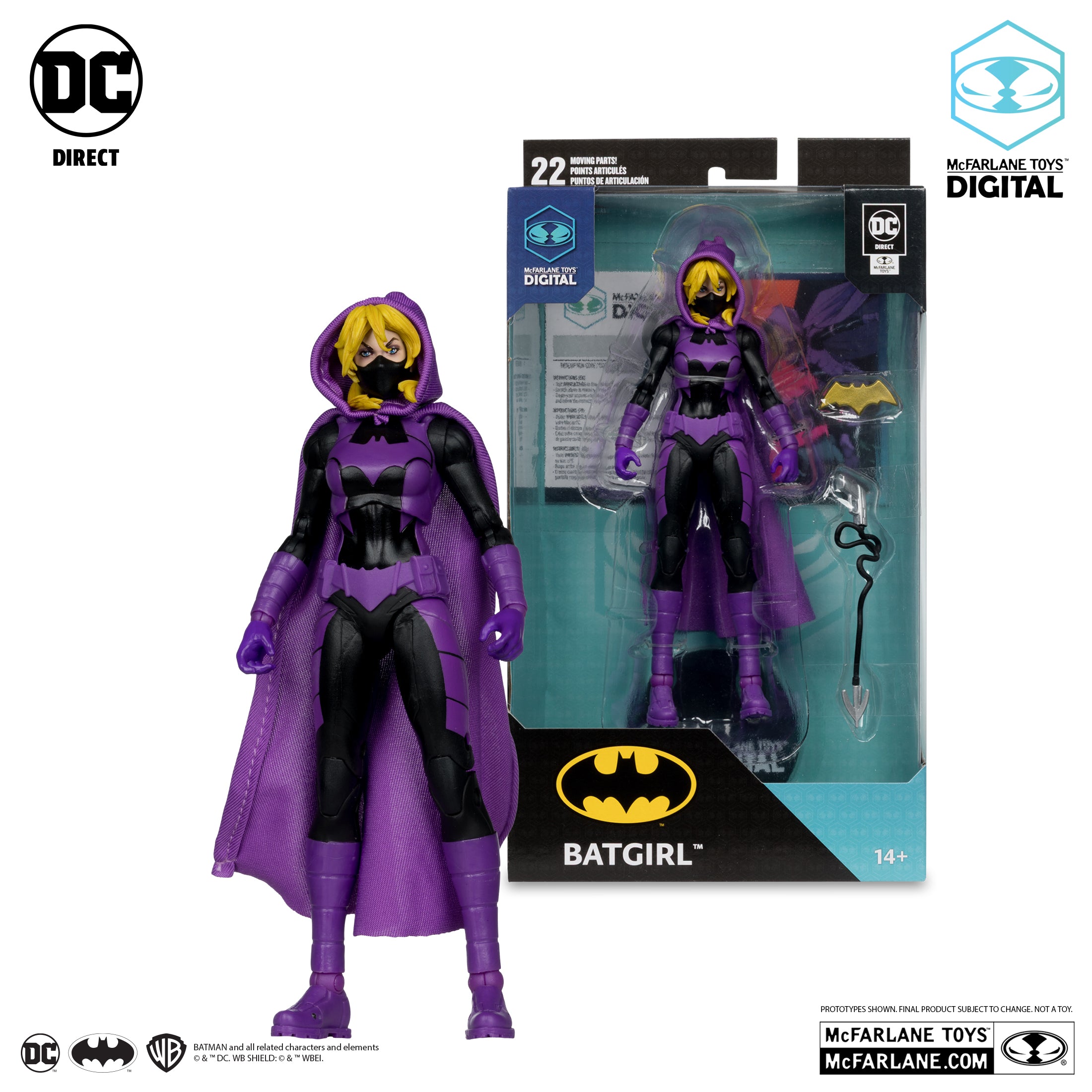 Batgirl (Stephanie Brown) with McFarlane Toys Digital Collectible