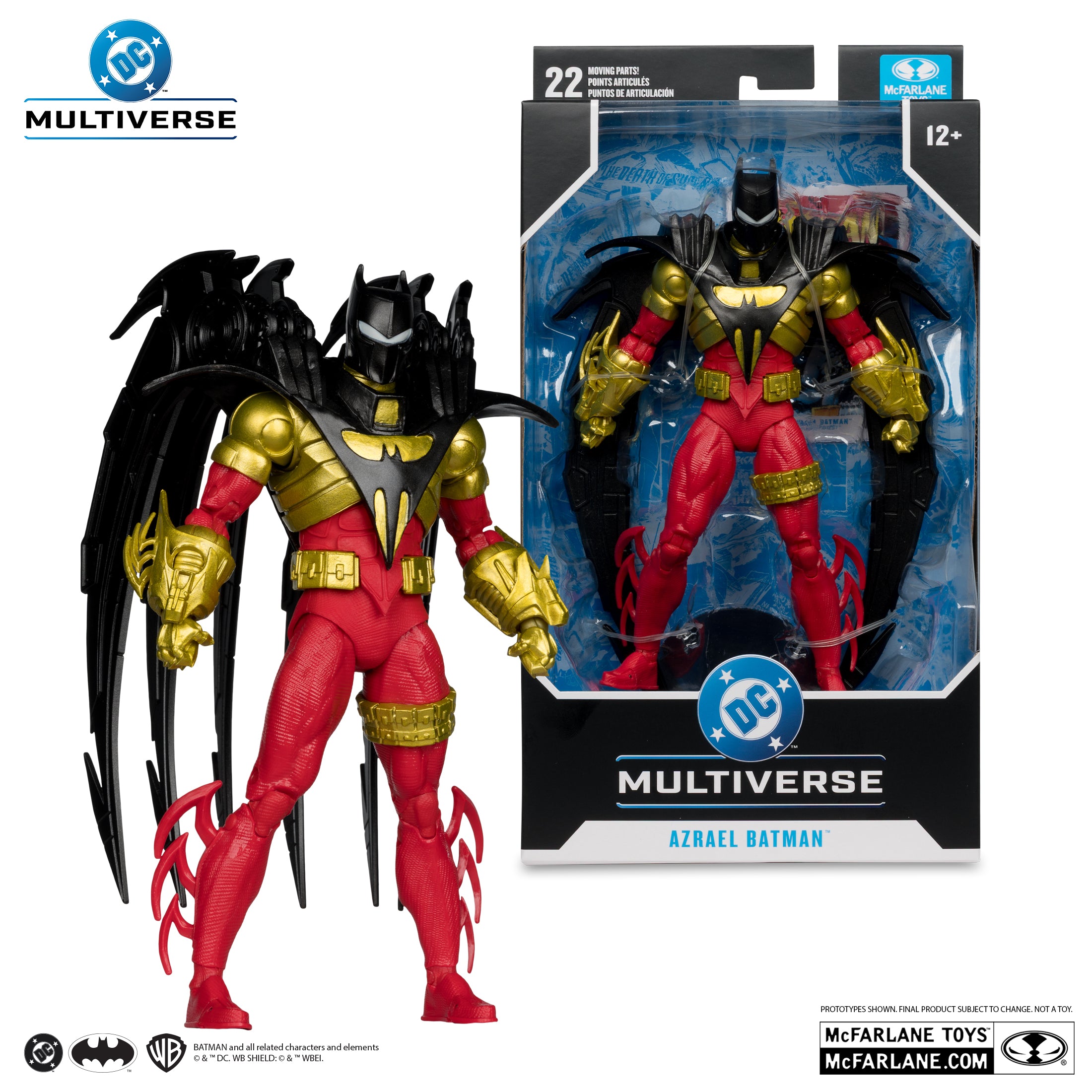 DC Mcfarlane Azrael Batman (Knightquest)